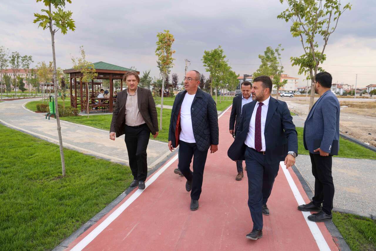 Konya’nın 349 bin kişilik ilçesi yeşillendi! 76 bin metrekarelik yatırım yapıldı 9